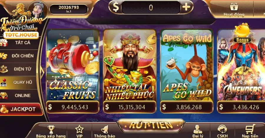 Game Nổ hũ Slot Kv999 Casino