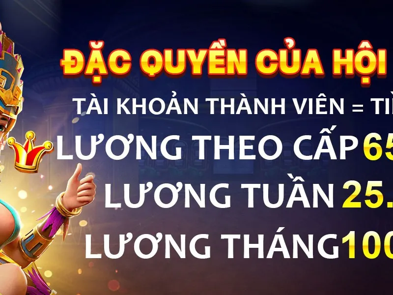 Đặc quyền VIP độc quyền dành cho thành viên KV888